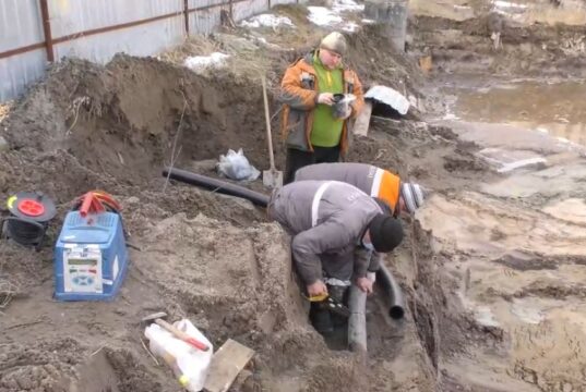 В Ірпені пошкодили газову трубу на ЖК «Бургундія», яке зводить ексмер Ірпеня Карплюк