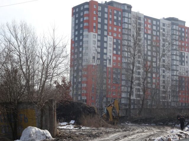 В Ірпені пошкодили газову трубу на ЖК «Бургундія», який зводить ексмер Ірпеня Карплюк