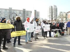 Мітинг громади в Ірпені: вимоги – скасувати фейковий Генплан та усунути головного архітектора Сапона