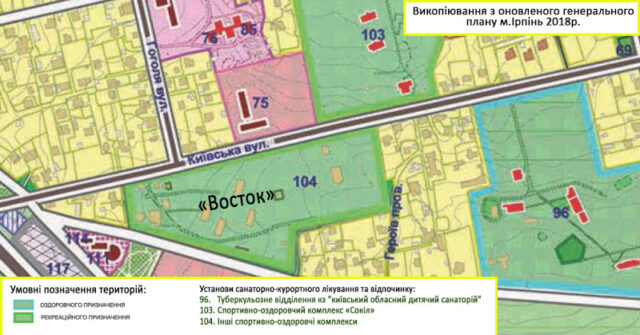 Табір «Восток» в Ірпені – на межі знищення: рекреацію хоче забудувати скандальний Осипенко